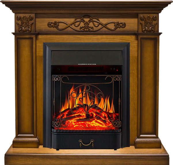 Каминокомплект Royal Flame  Verona - Дуб антик с очагом Majestic FX Black