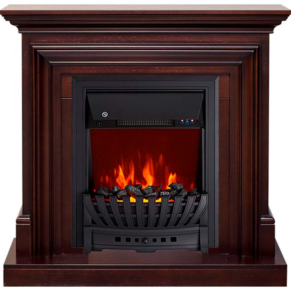 Каминокомплект Royal Flame  Bradford - Темный дуб с очагом Aspen Black