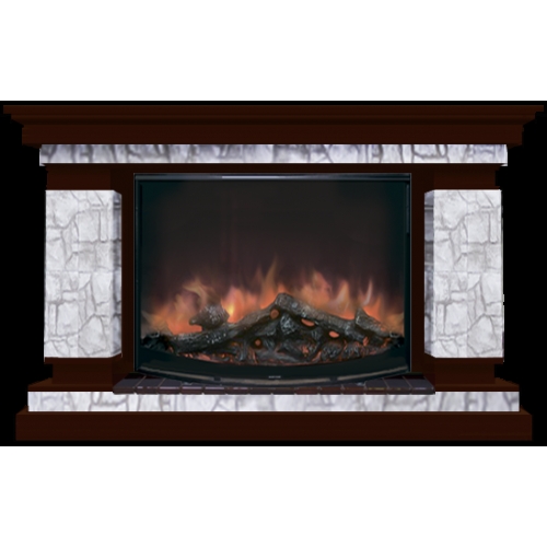 Каминокомплект Glenrich Лорд 36 (Rondo S36) старый город дуб