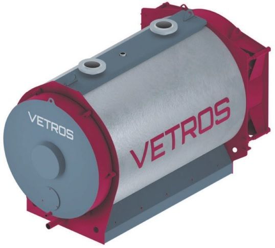 Жаротрубный двухходовой котел VETROS DW 300
