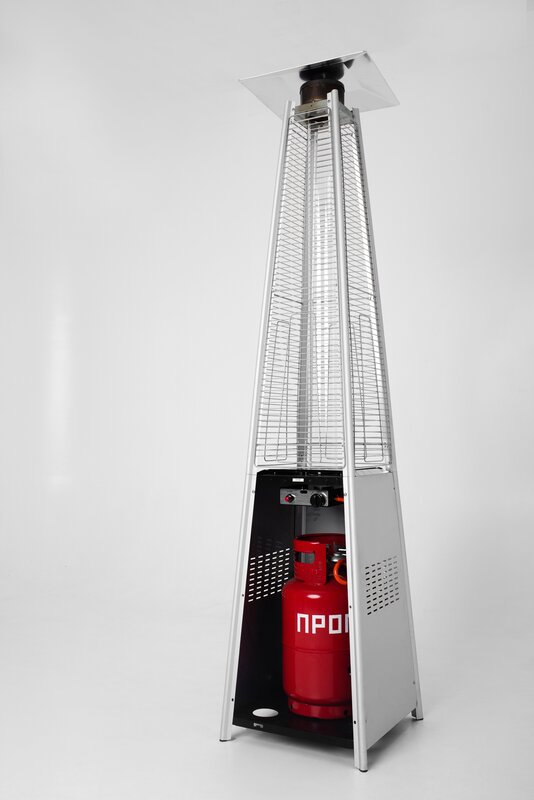 Уличный инфракрасный газовый обогреватель Jax JOGH-11000 PNGS (нержавейка)