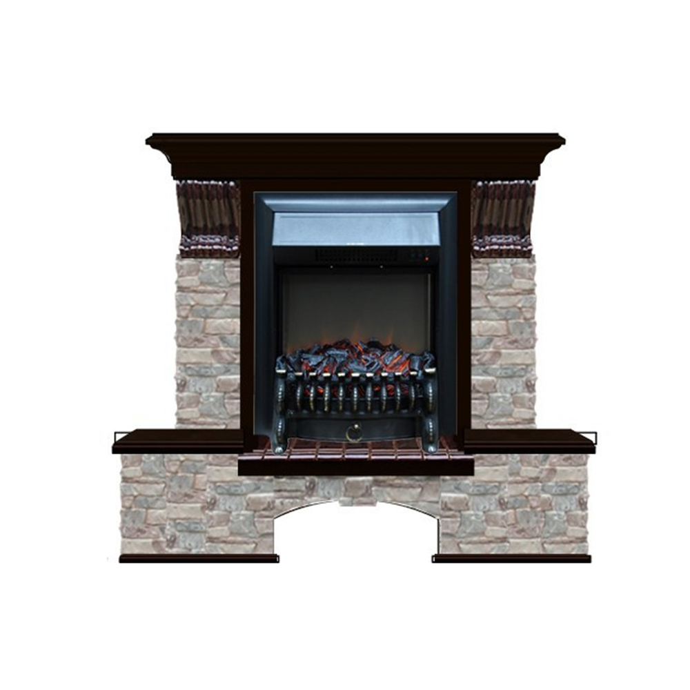 Каминокомплект Glenrich Бостон К Грот цветной (Fobos)