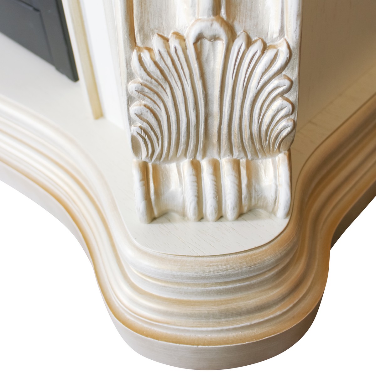 Электрокамин RealFlame  Barcelona 33 WT с очагом Moonblaze Deluxe Black