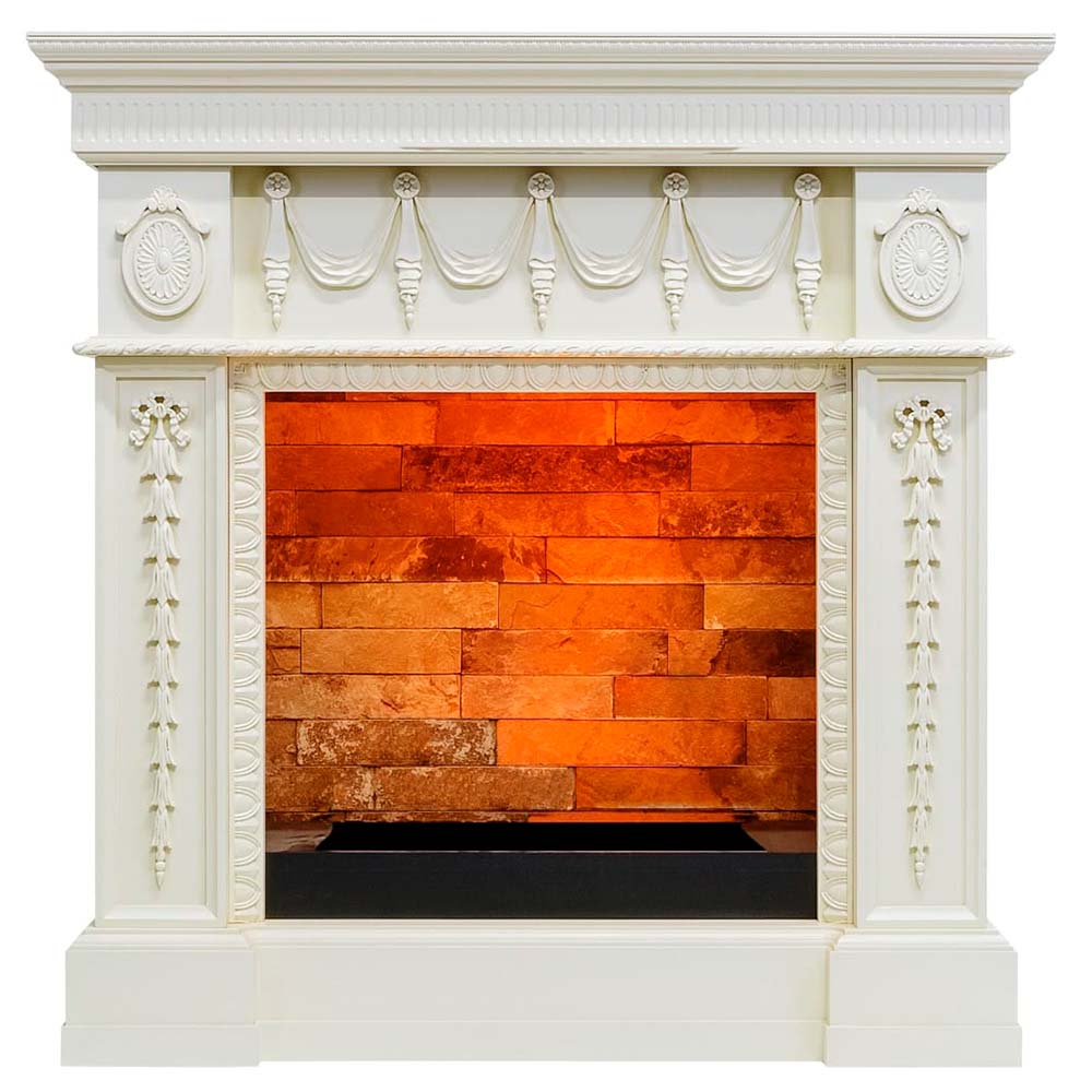 Каминокомплект Dimplex Ampir - Слоновая кость с очагом Cassette 400 NH