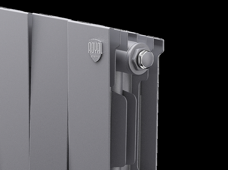 Радиатор Royal Thermo PianoForte 200 /Silver Satin - 14 секц.