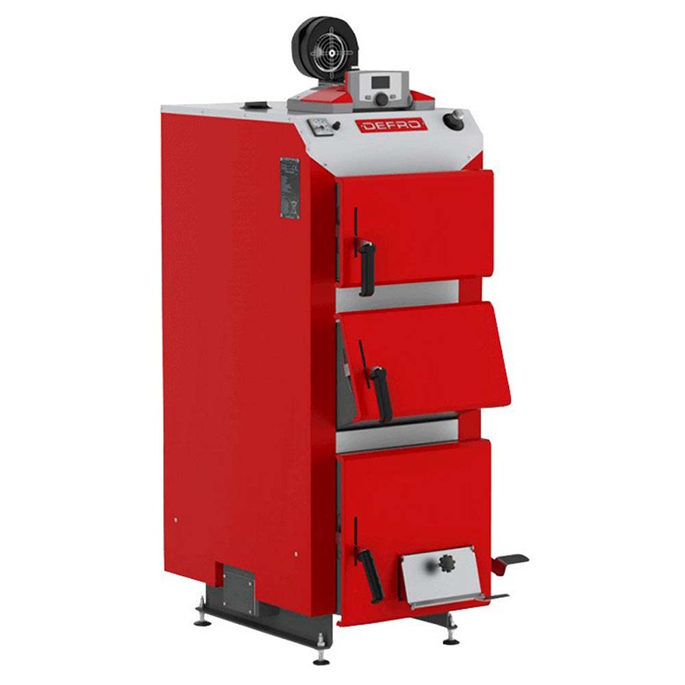 Напольный твердотопливный котел Defro KDR Plus 3A 30