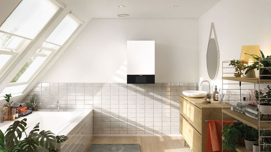 Настенный газовый котел Viessmann Vitodens 200-W 25 кВт с Vitotronic 200 двухконтурный (Z019343)