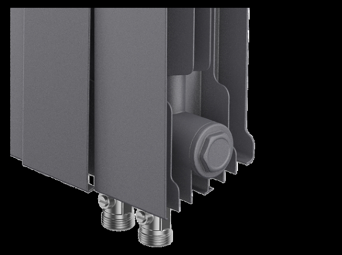Радиатор Royal Thermo PianoForte 500 /Silver Satin - 14 секц. VDR