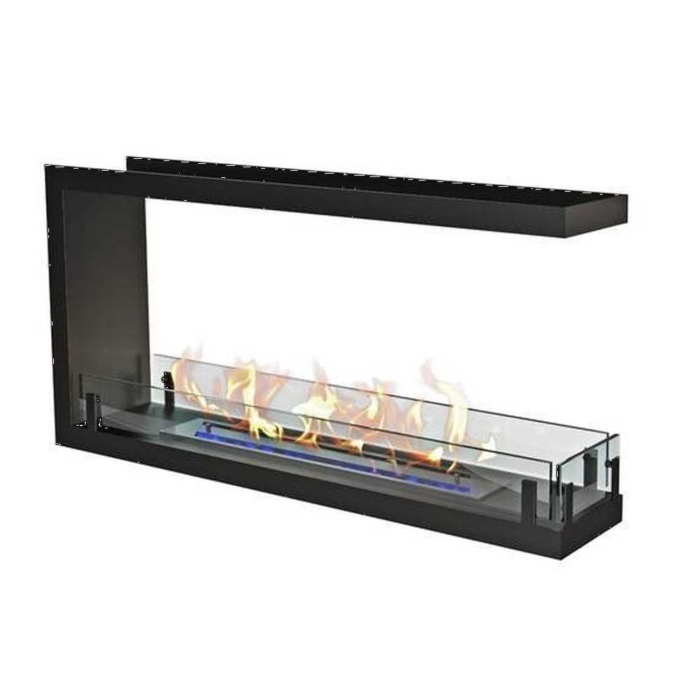 Биокамин торцевой сквозной Zefire Standart 900