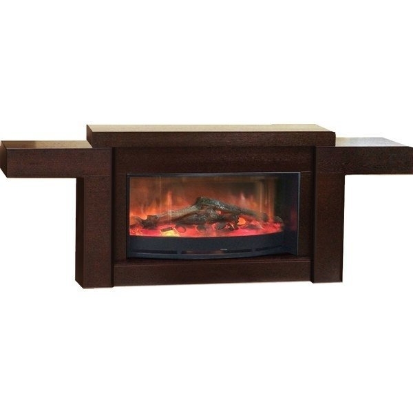 Каминокомплект Glenrich Европа Delux Rondo S86 шоколад