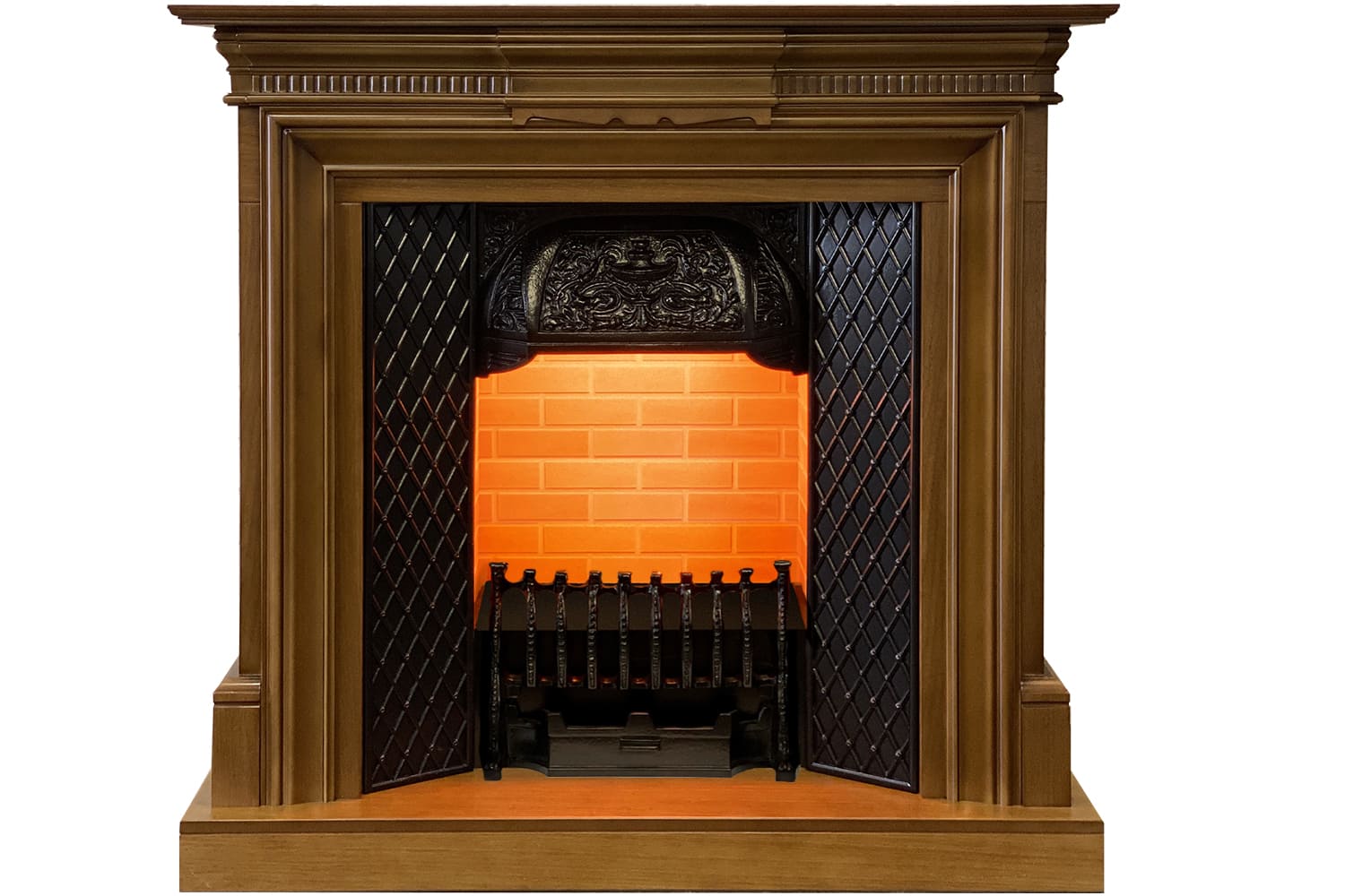 Каминокомплект Dimplex Chelsea - Орех с очагом Cassette 400 NH