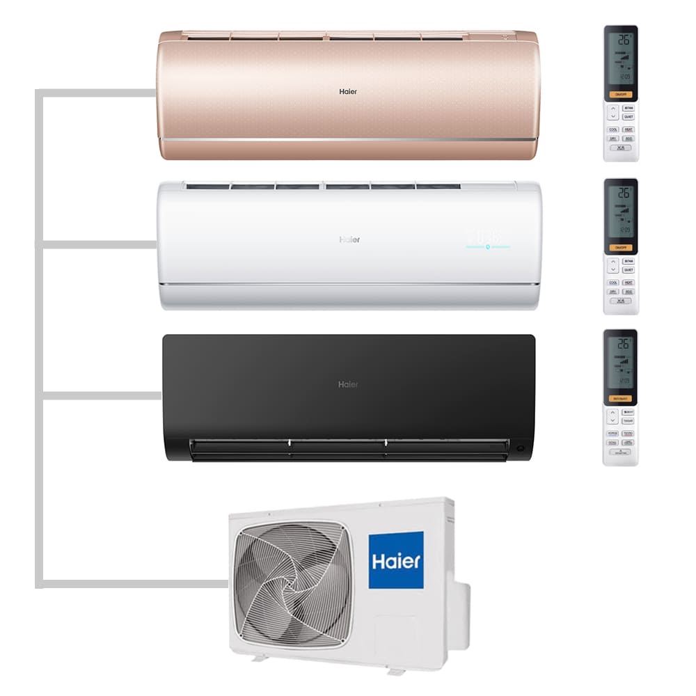 Мульти сплит-система настенная Haier AS35S2SJ2FA-G / AS35S2SJ2FA-W / AS35S2SF2FA-B / 3U70S2SR5FA Inverter