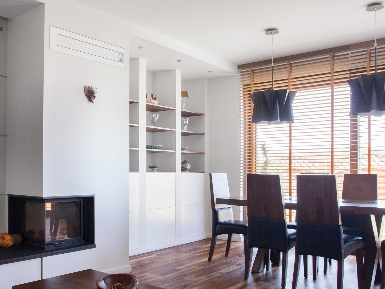 Канальный кондиционер AUX ALMD-H36/4DR2 + AL-H36/4DR2(U), серебристый