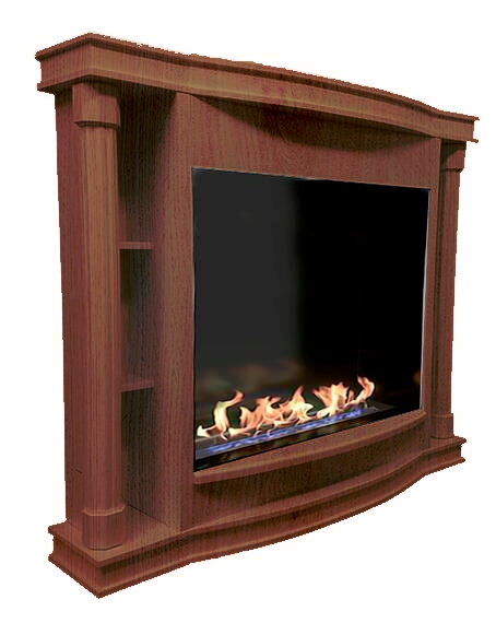 Биокамин классический Zefire Маршал светлый дуб