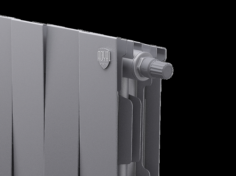 Радиатор Royal Thermo PianoForte 200 /Silver Satin - 14 секц. VDR