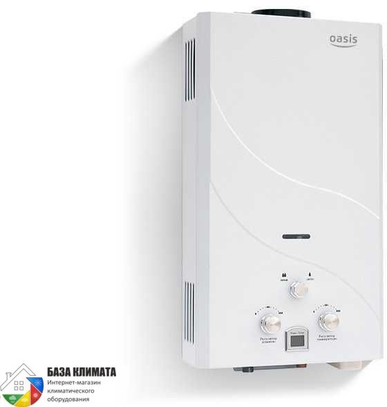 Водонагреватель проточный газовый Oasis OR-26W