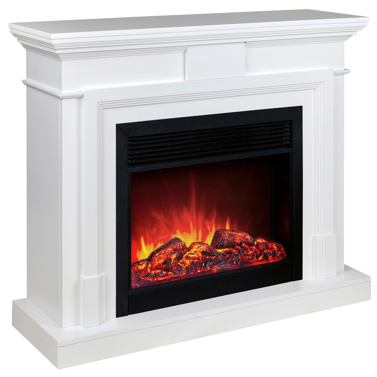 Электрокамин RealFlame  Marco 25,5/26 WT с очагом Moonblaze Deluxe Black