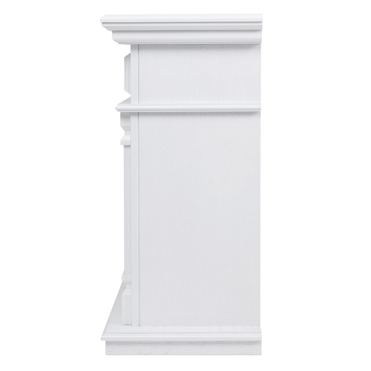 Электрокамин RealFlame Islandia CST1000 WT с очагом 3D Cassette 1000 Black Panel