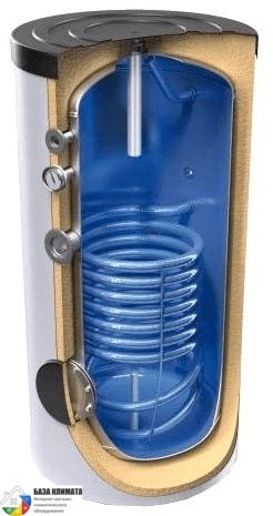 Бойлер косвенного нагрева STEELSUN TS 160