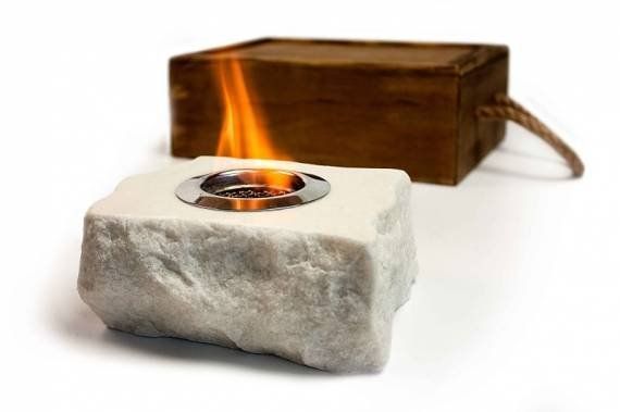 Биокамин настольный Zefire Rock