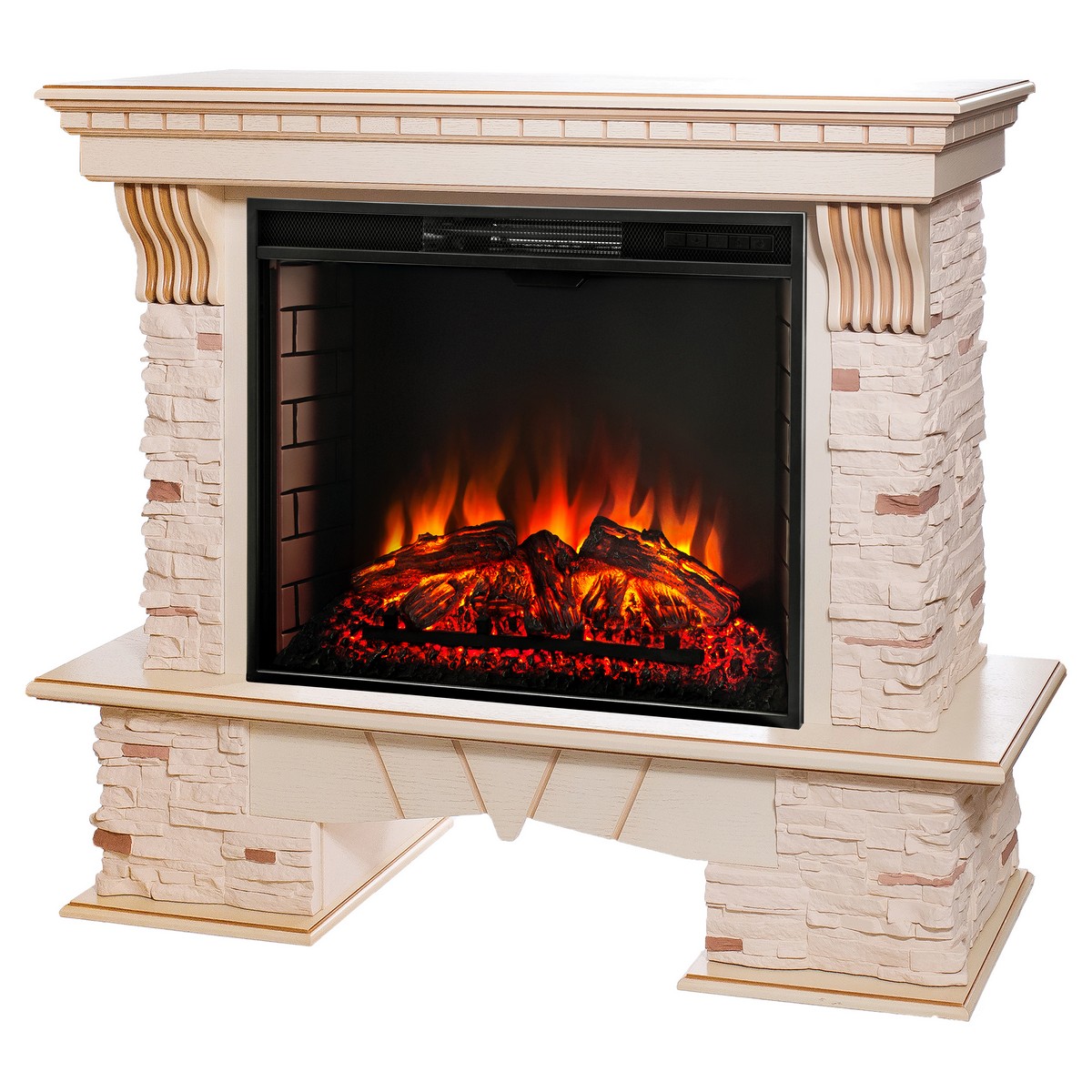 Электрокамин RealFlame  Sorento 25,5/26 WT с очагом Epsilon 26