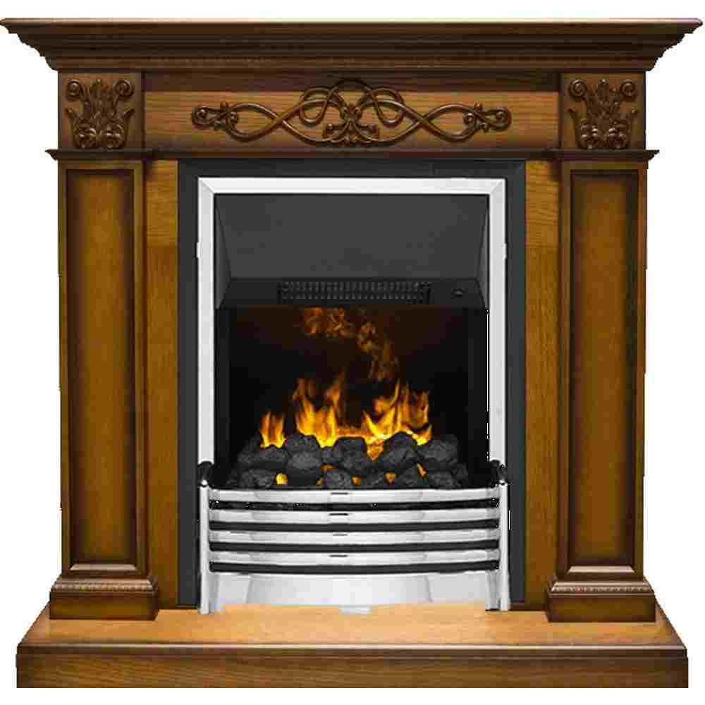 Каминокомплект Dimplex Verona - Дуб антик с очагом Flagstaff