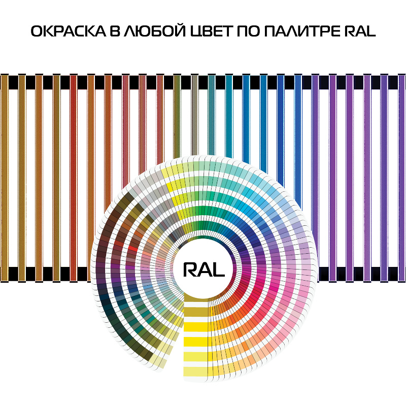 Конвектор внутрипольный Royal Thermo ATRIUM-110/250/1800-DG-U-NA