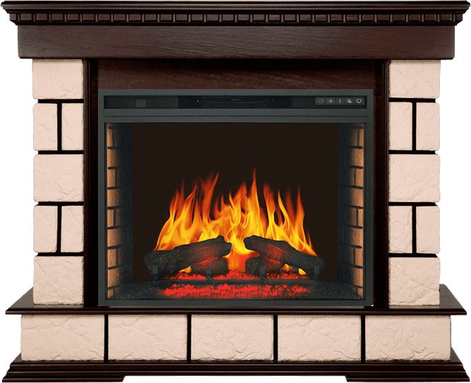Каминокомплект Royal Flame  Shateau - Темный дуб с очагом Vision 28 EF LED FX