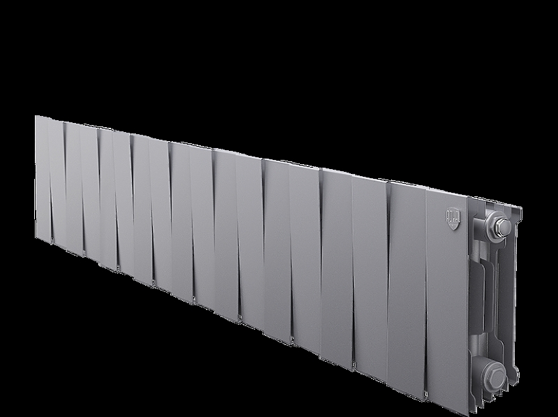 Радиатор Royal Thermo PianoForte 200 /Silver Satin - 18 секц.