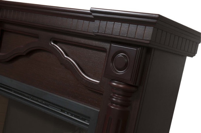 Каминокомплект Electrolux Rome 26/30 с очагом EFP/P-3020LS шпон темный дуб