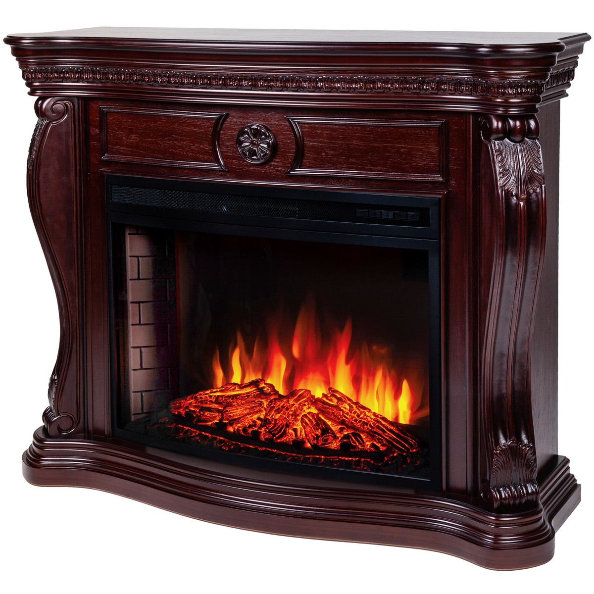 Электрокамин RealFlame Barcelona 33 AO с очагом Firespace 33