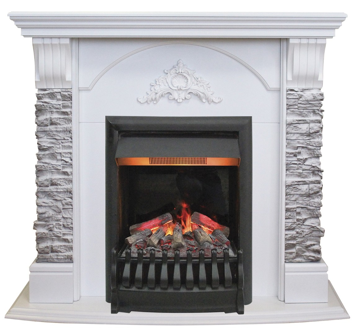 Электрокамин RealFlame Athena GR  с Oregan 3D