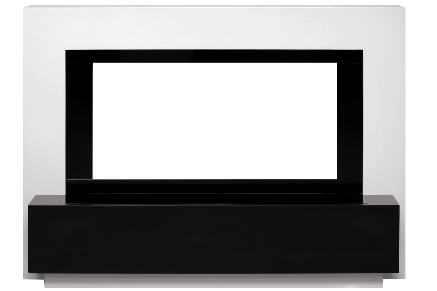 Каминокомплект Royal Flame  Stockholm - Белый с очагом Crystal 36 RF