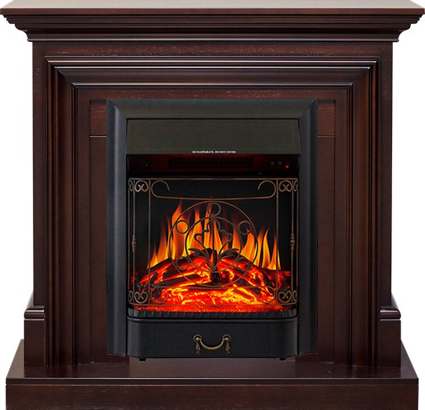 Каминокомплект Royal Flame  Bradford - Темный дуб с очагом Majestic FX Black