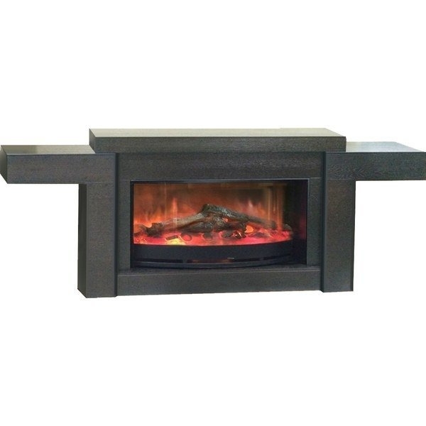 Каминокомплект Glenrich Европа Delux Rondo S86 черный