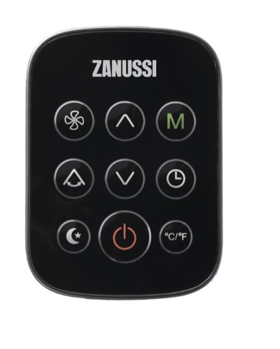 Мобильный кондиционер Zanussi ZACM-09 MS-H/N1 Massimo Solar Black