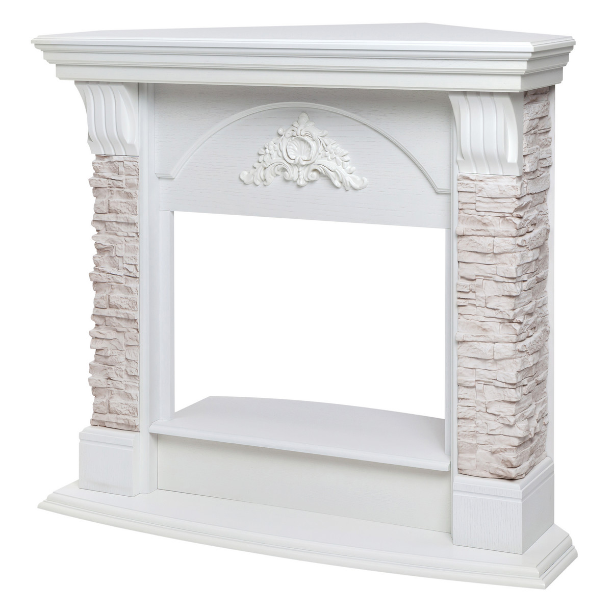 Портал RealFlame Athena  GR STD WT Corner