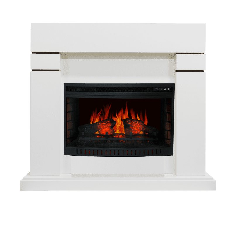 Каминокомплект Royal Flame  Lindos - Алебастр (Высота 915 мм) с очагом Dioramic 26 LED FX