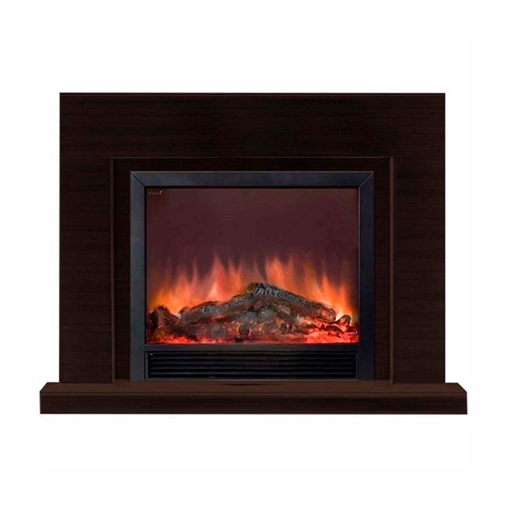 Каминокомплект Glenrich Астория Delux 33 Sharm33 black венге