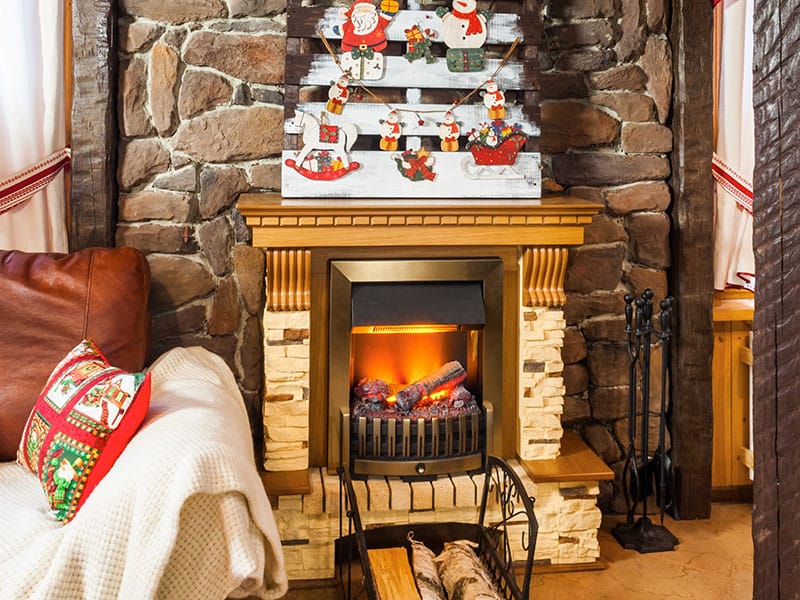 Портал Dimplex Pierre Luxe - Дуб / Белый (Высота 1060мм)