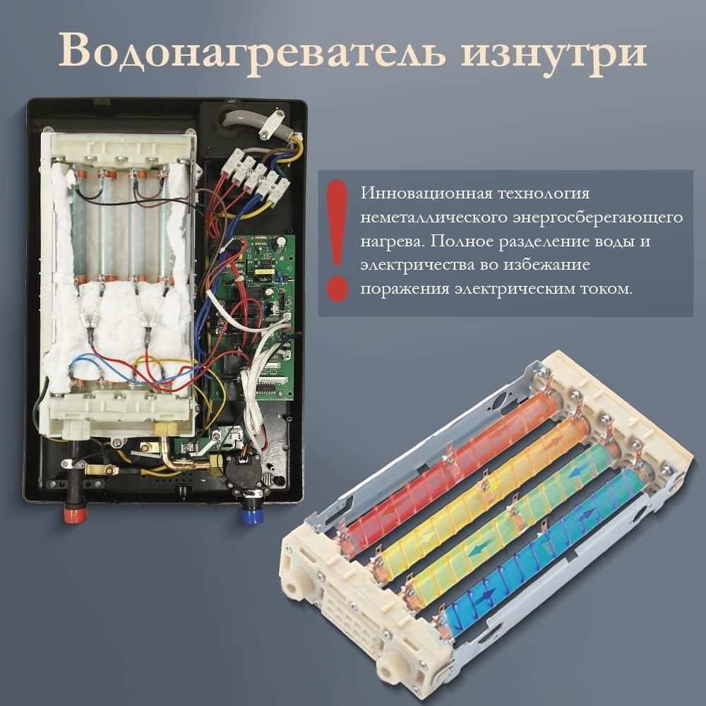 Электрический проточный водонагреватель Primoclima PREMIUM 8.8 кВт