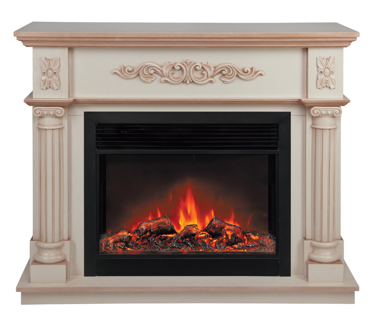 Электрокамин RealFlame  Silvia 26 WT с очагом Moonblaze BL S