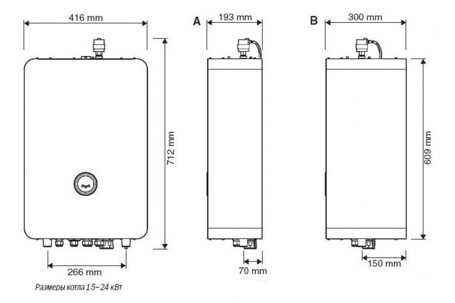 Электрический котел Bosch Tronic Heat 3000 24 RU