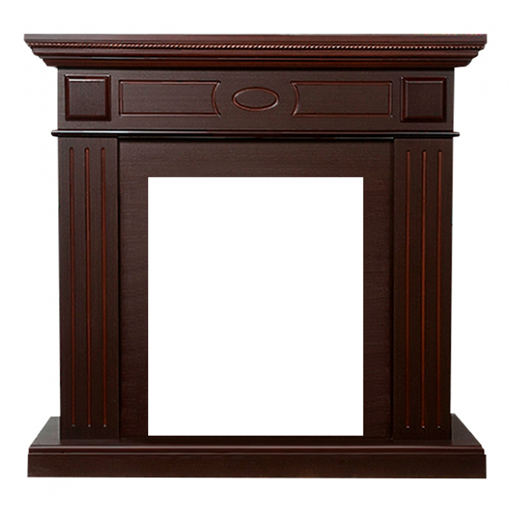 Портал Firelight Bianco Classic шпон темный дуб