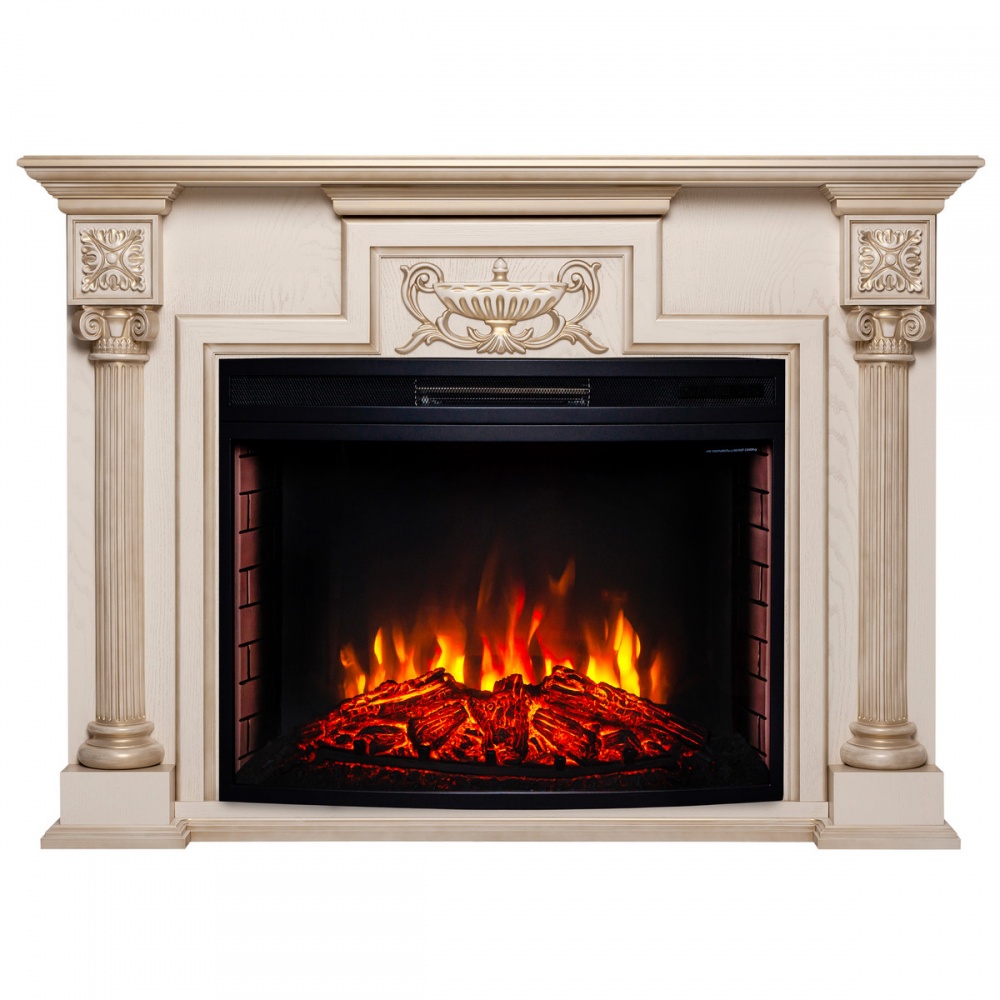 Электрокамин RealFlame London 33 WT-659G с очагом Firespace 33