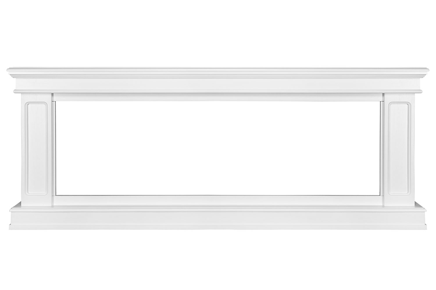 Каминокомплект Royal Flame  Geneva 60 - Белый с очагом Vision 60 LOG LED