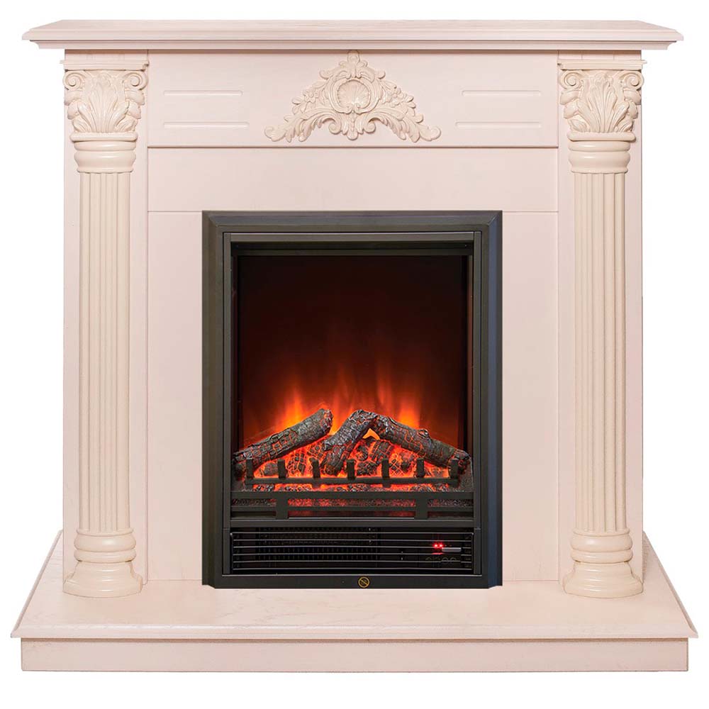 Электрокамин RealFlame Stefania WT с Eugene