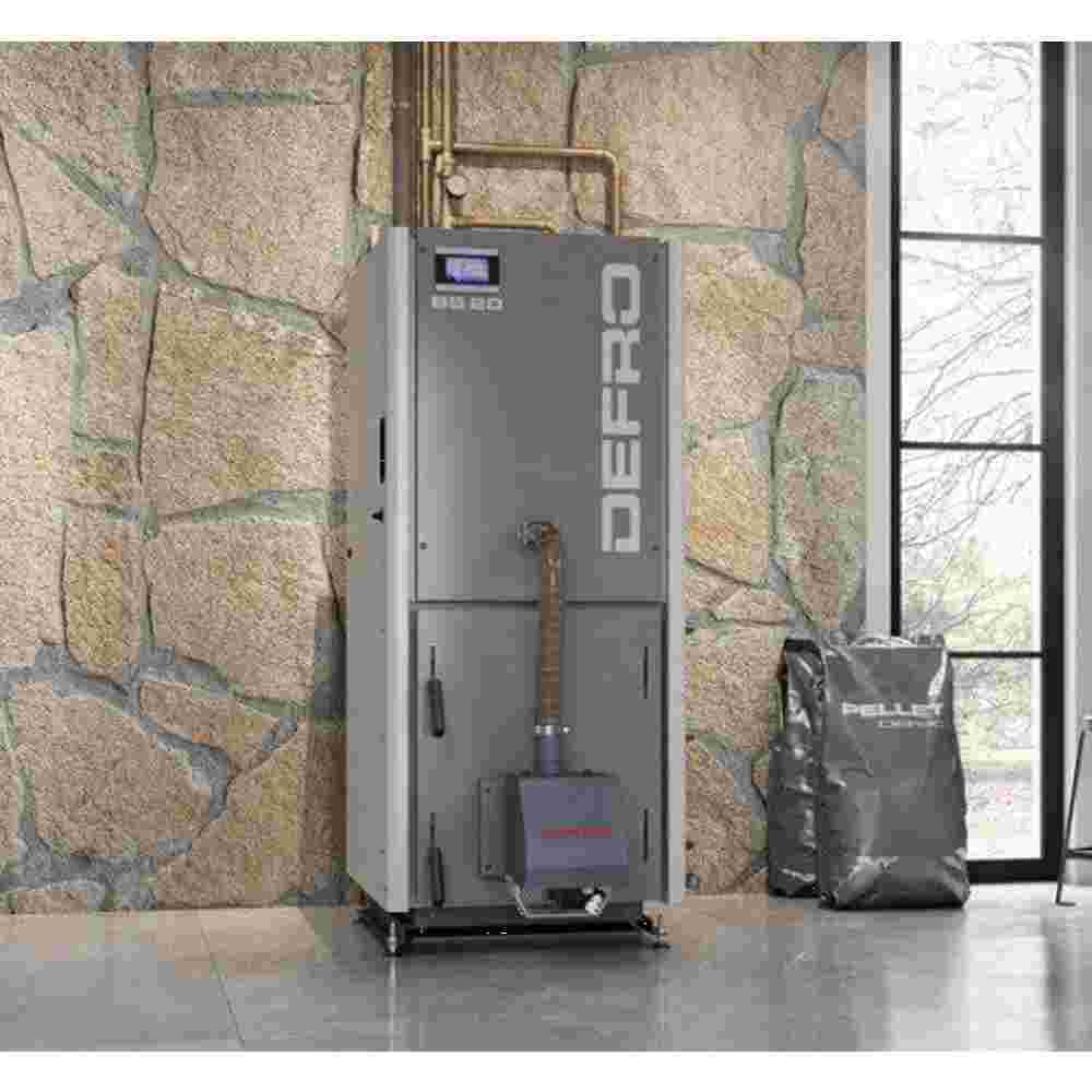 Напольный твердотопливный котел Defro Bioslim 10