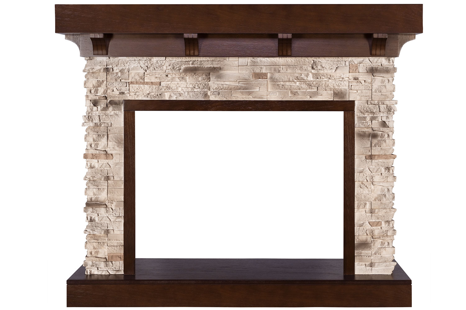 Каминокомплект Royal Flame  Chalet - Темный дуб с очагом Vision 28 EF LED FX