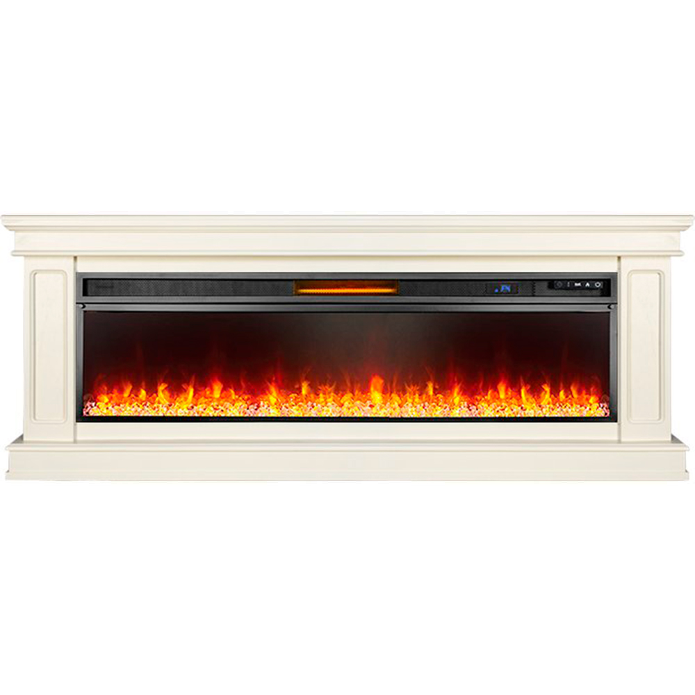 Каминокомплект Royal Flame  Geneva 60 - Слоновая кость с очагом Vision 60 LED